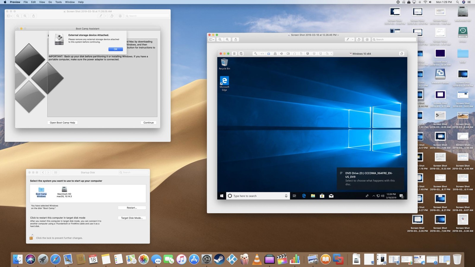 installing windows on mac for free